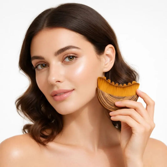 LunaSculpt – Kartáč na lymfatickou drenáž obličeje