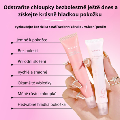 Sada na okamžité odstranění chloupků