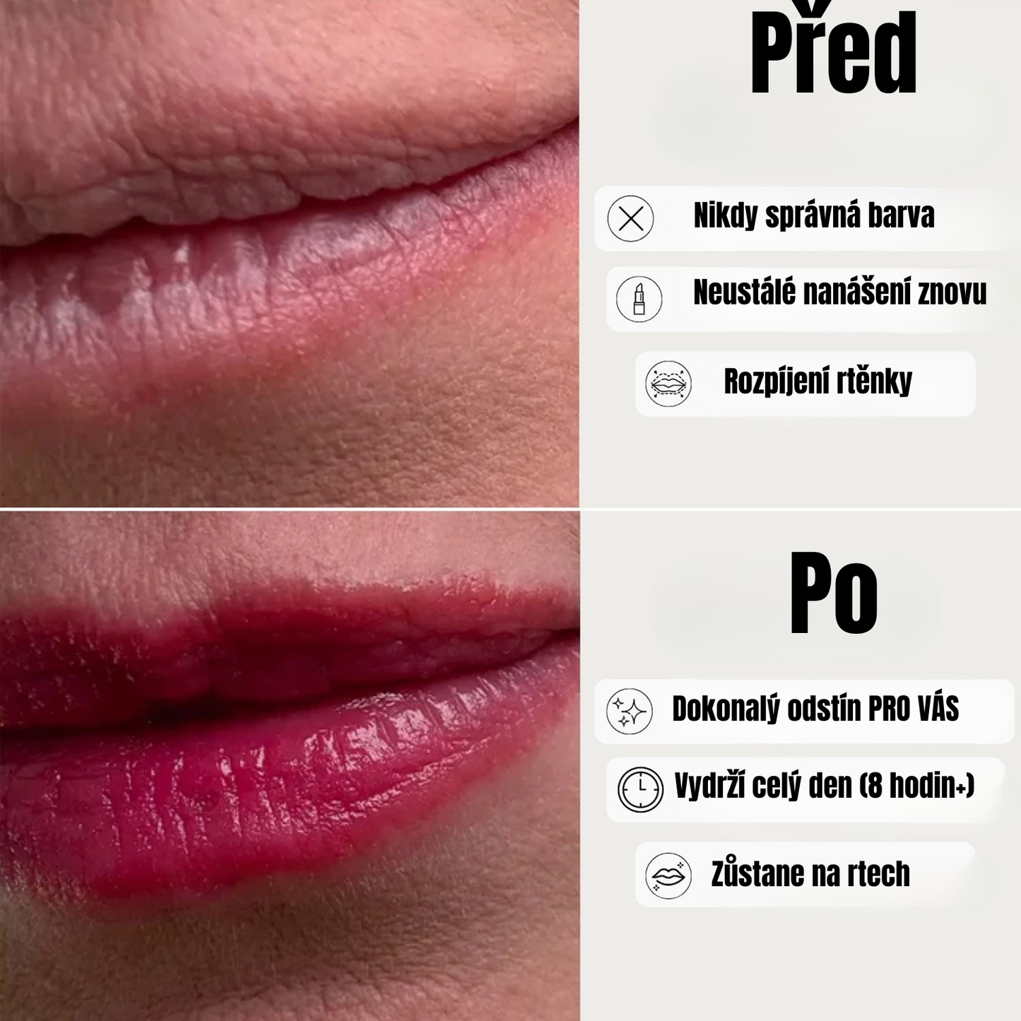 Coellyo TrueTone – rtěnky upravující pH